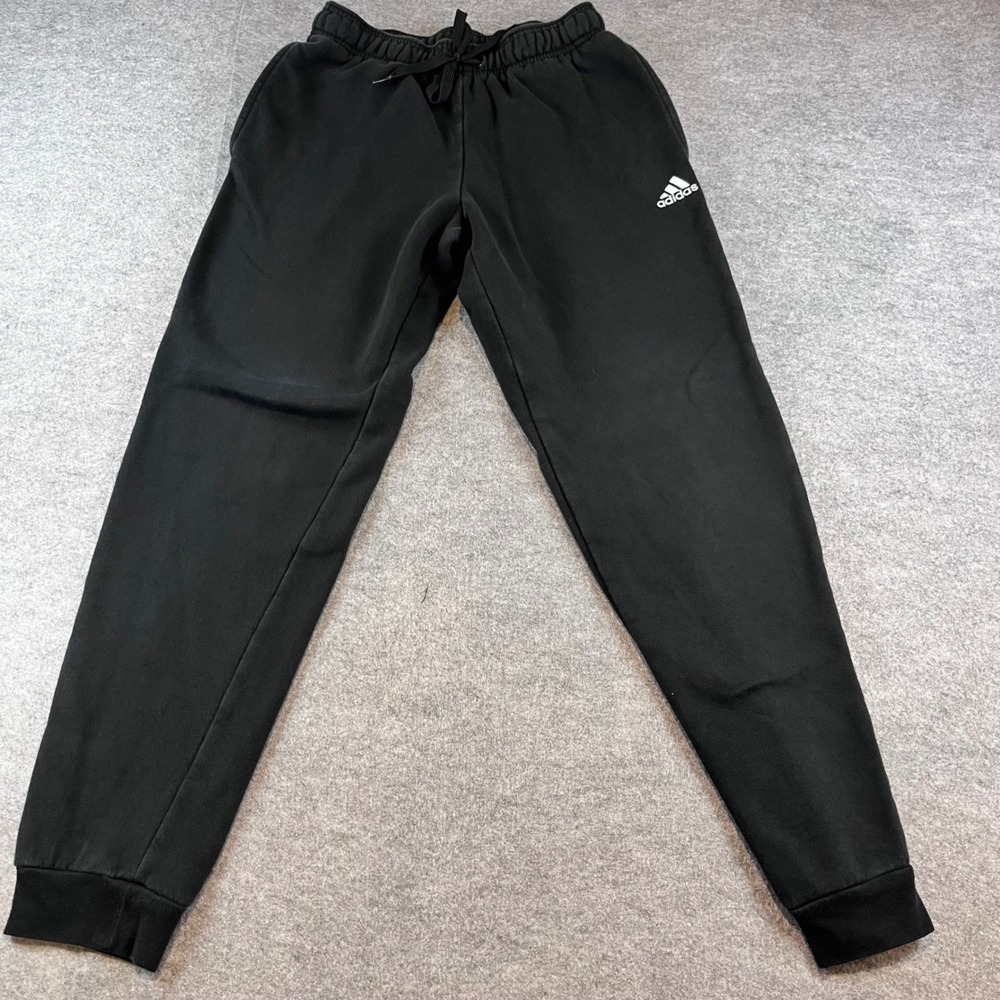 Adidas Youth Golf Jogger Sweatpants Black Athletic Fleece Pants Small S Active